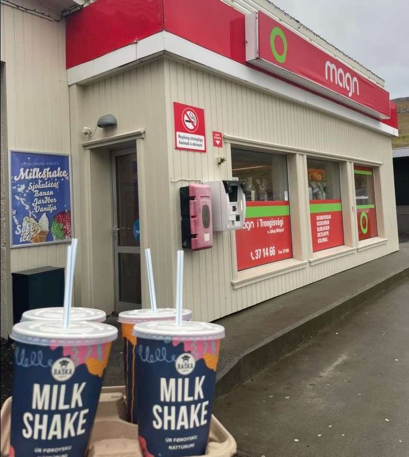 Milkshake í Trongisvági
